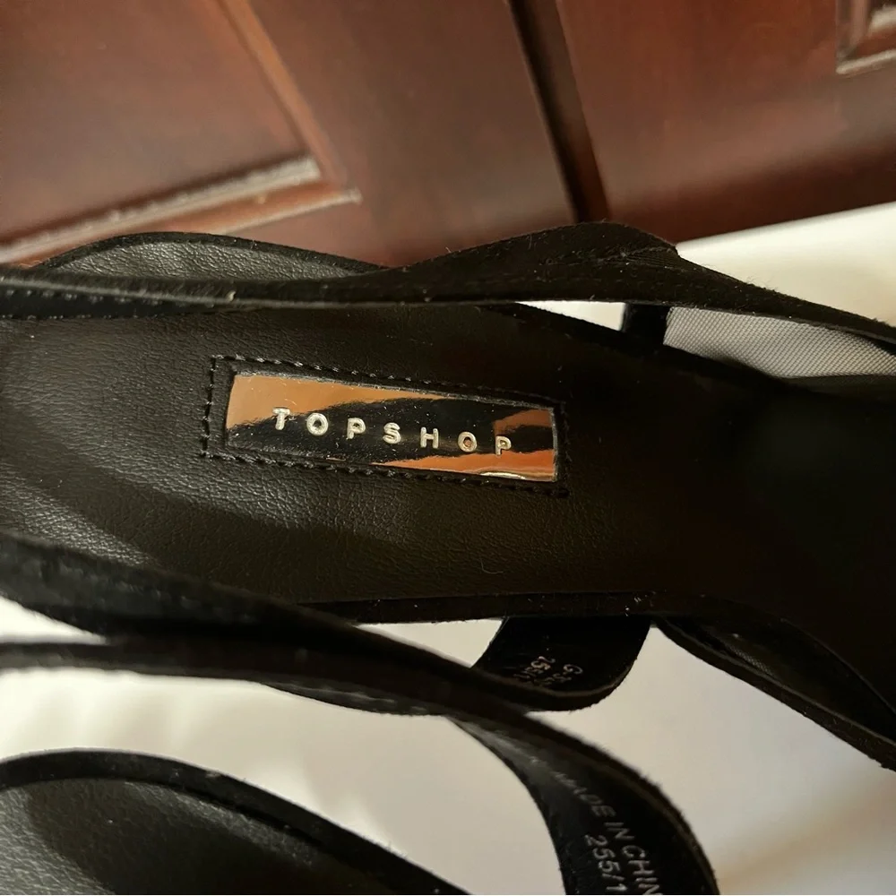 Topshop Mesh Slingbacks - Picture 5 of 6